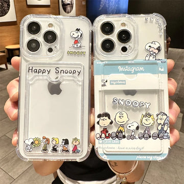 Snoopy takes photos Phone Case For iPhone16 15 14 7 8 Plus 13 11 12 Pro Max XS XR