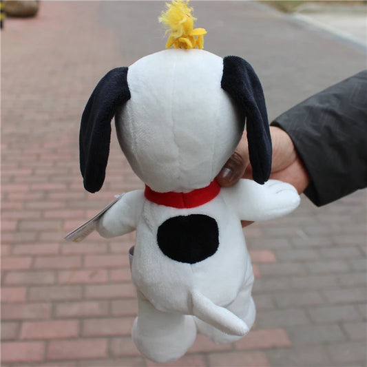 1piece 25CM Peanuts Snoopy with Woodstock bird Plush soft  dog toys