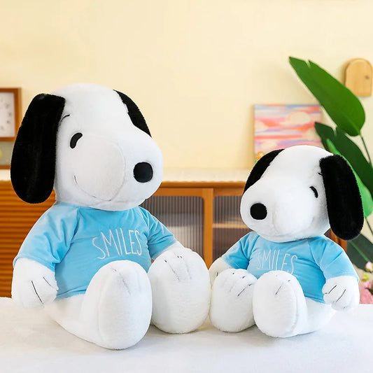 35cm Cartoon  Snoopy Plush Toy Pillow Sofa Back Plush Doll Gifts For Children