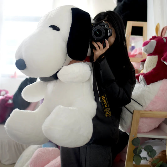 40/60cm Snoopy Plush Toy Cuddly Snoopy Stuffed Cartoon Anime Comfortable Hug Plushies Birthday Gifts For Kid Girl